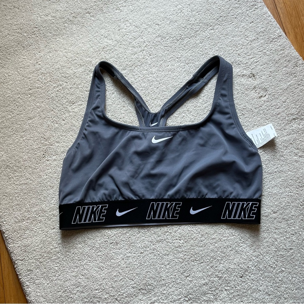 Nike Women's Charcoal Sports Bra